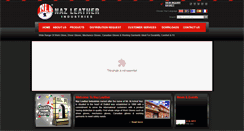 Desktop Screenshot of nazleather.com